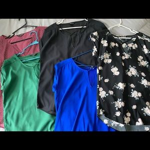 Women’s Express Blouse bundle of 5